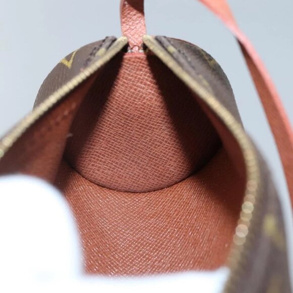 LOUIS VUITTON Monogram Papillon Pouch LV Auth 134775 - Picture 13 of 16
